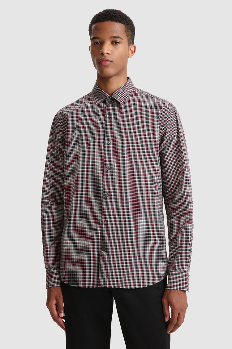 Cotton Poplin yarn dyed Shirt