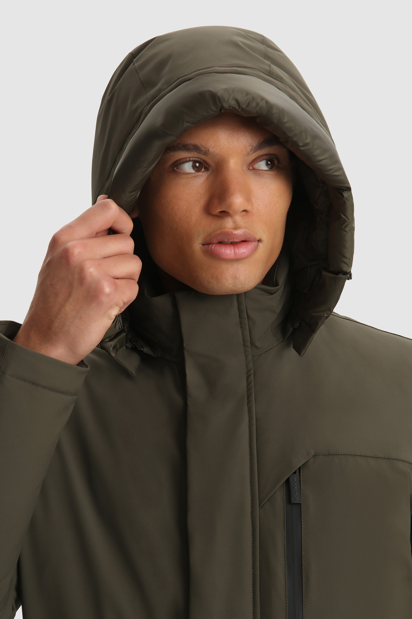 Mountain Stretch Parka with graphene padding