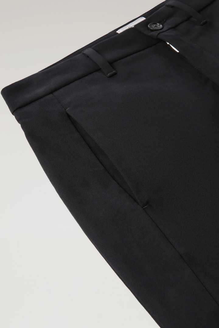 Stretch Cotton Twill Pants Black photo 3 | Woolrich