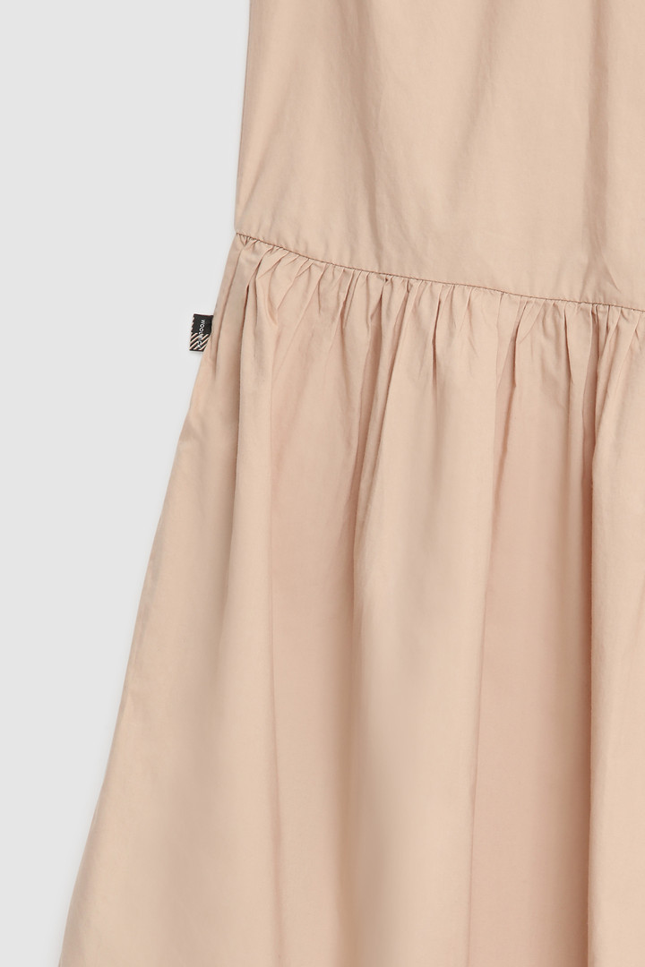 Popelinekleid mit Flügelärmel