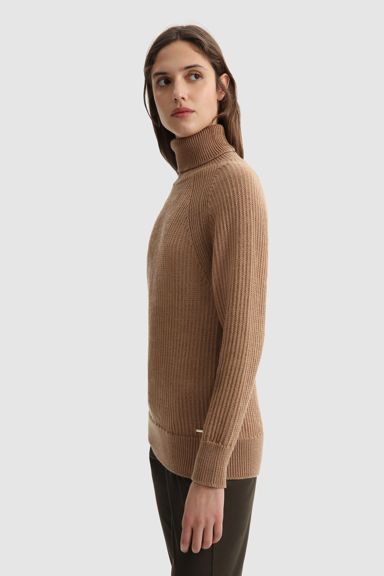 pull laine mérinos femme