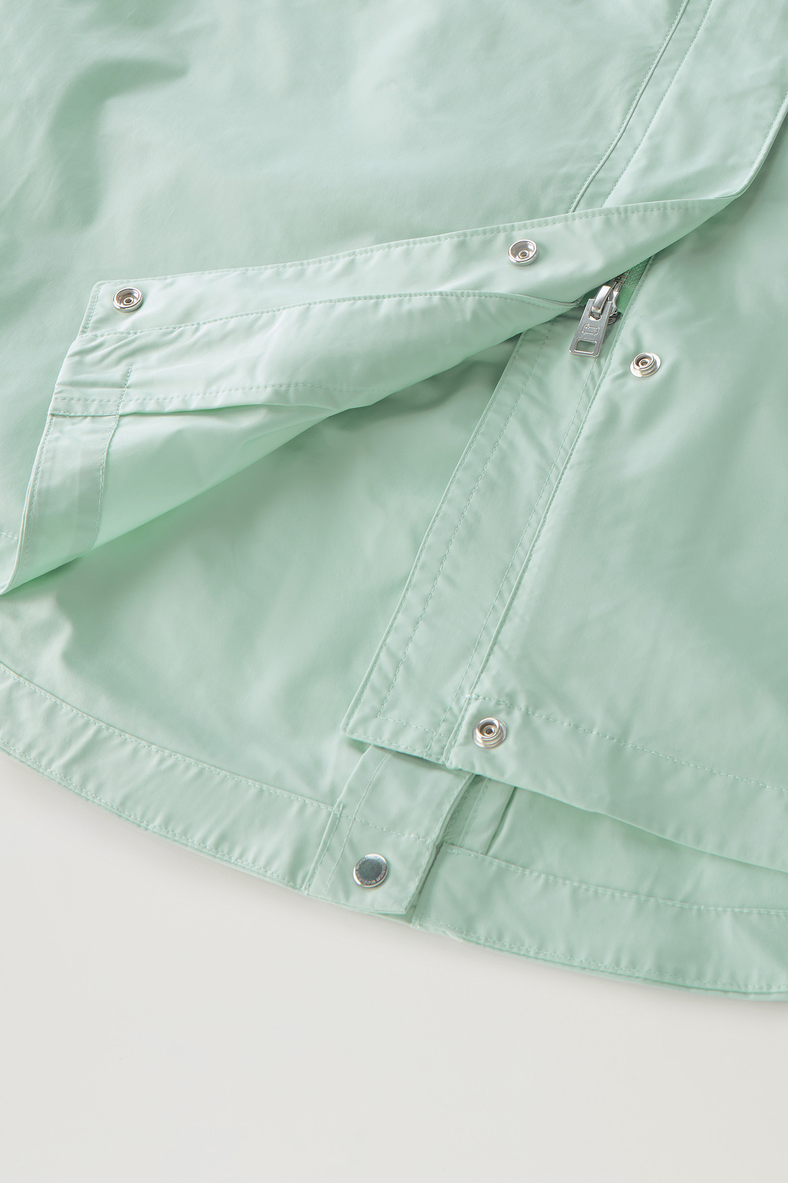 Long Summer Parka in Urban Touch Green photo 9 | Woolrich