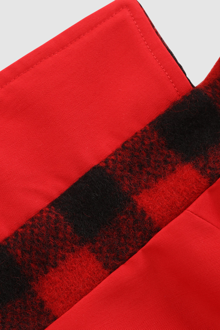 Temellini / Woolrich overhemd Buffalo Check kleine hond
