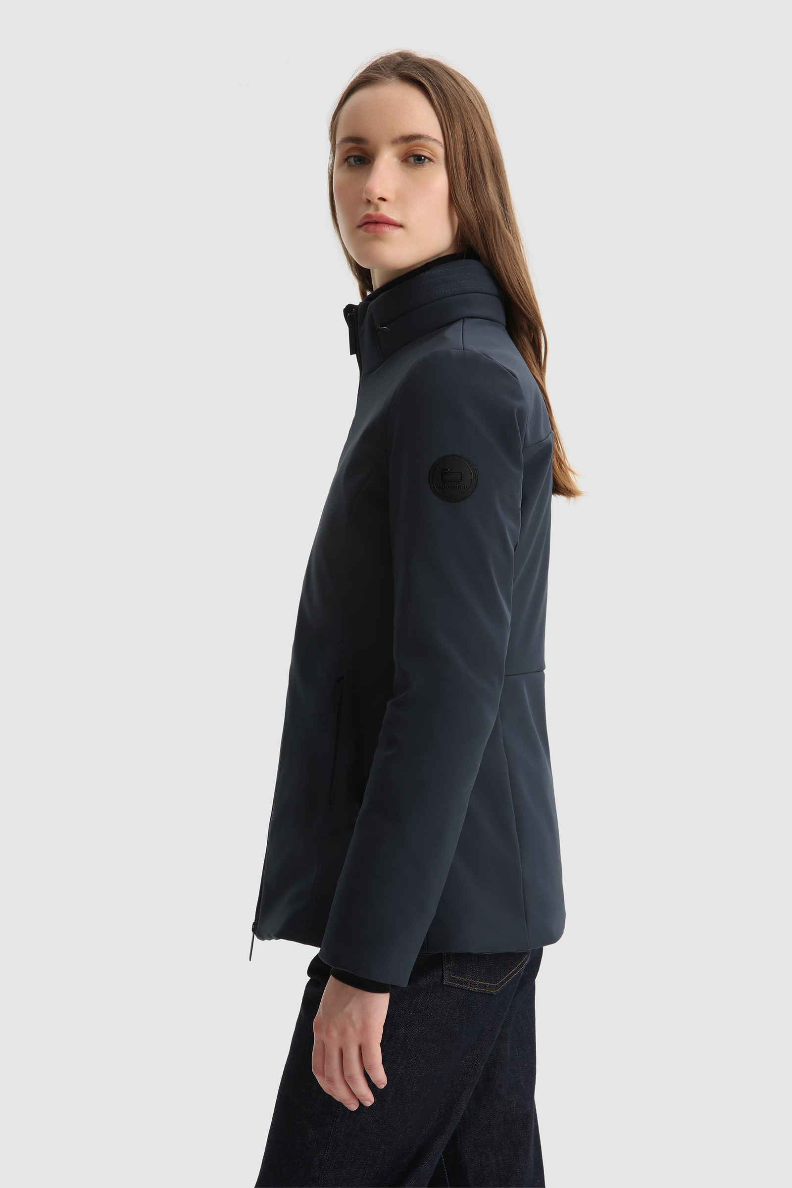 Jacke Firth mit versteckter Kapuze
