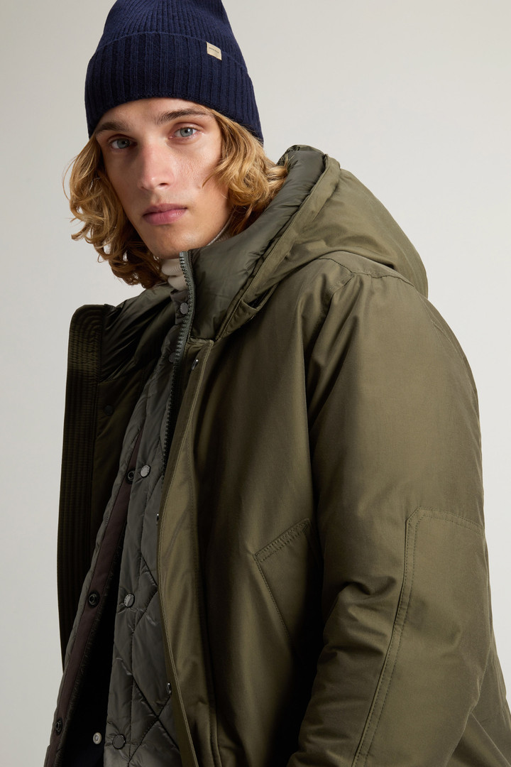 Polar Parka with High Collar Green photo 4 | Woolrich