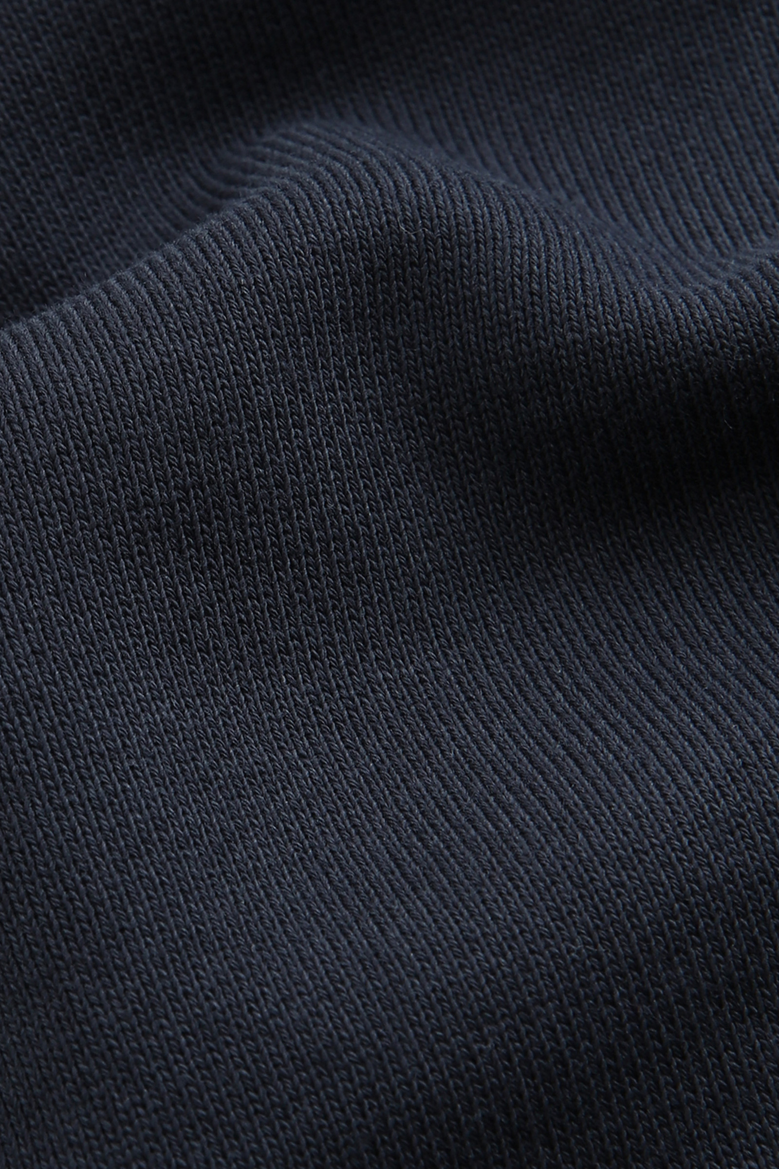 Sudadera de cuello redondo con logotipo frontal bordado azul photo 9 | Woolrich