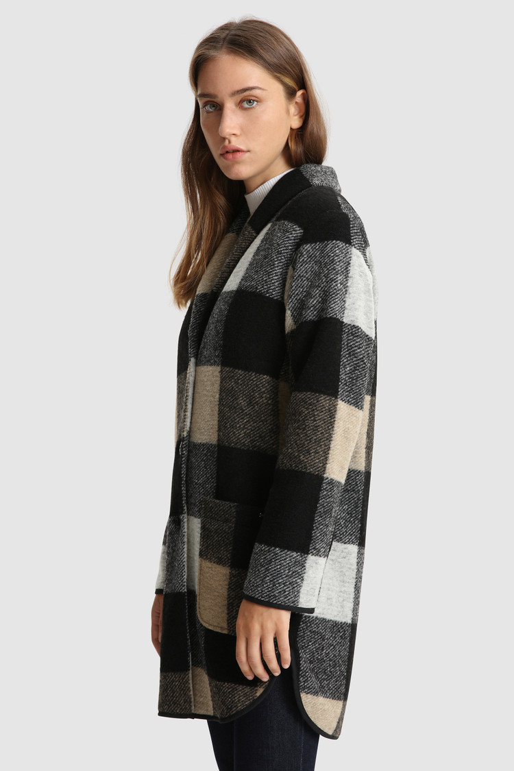 Gentry Coat in virgin wool blend