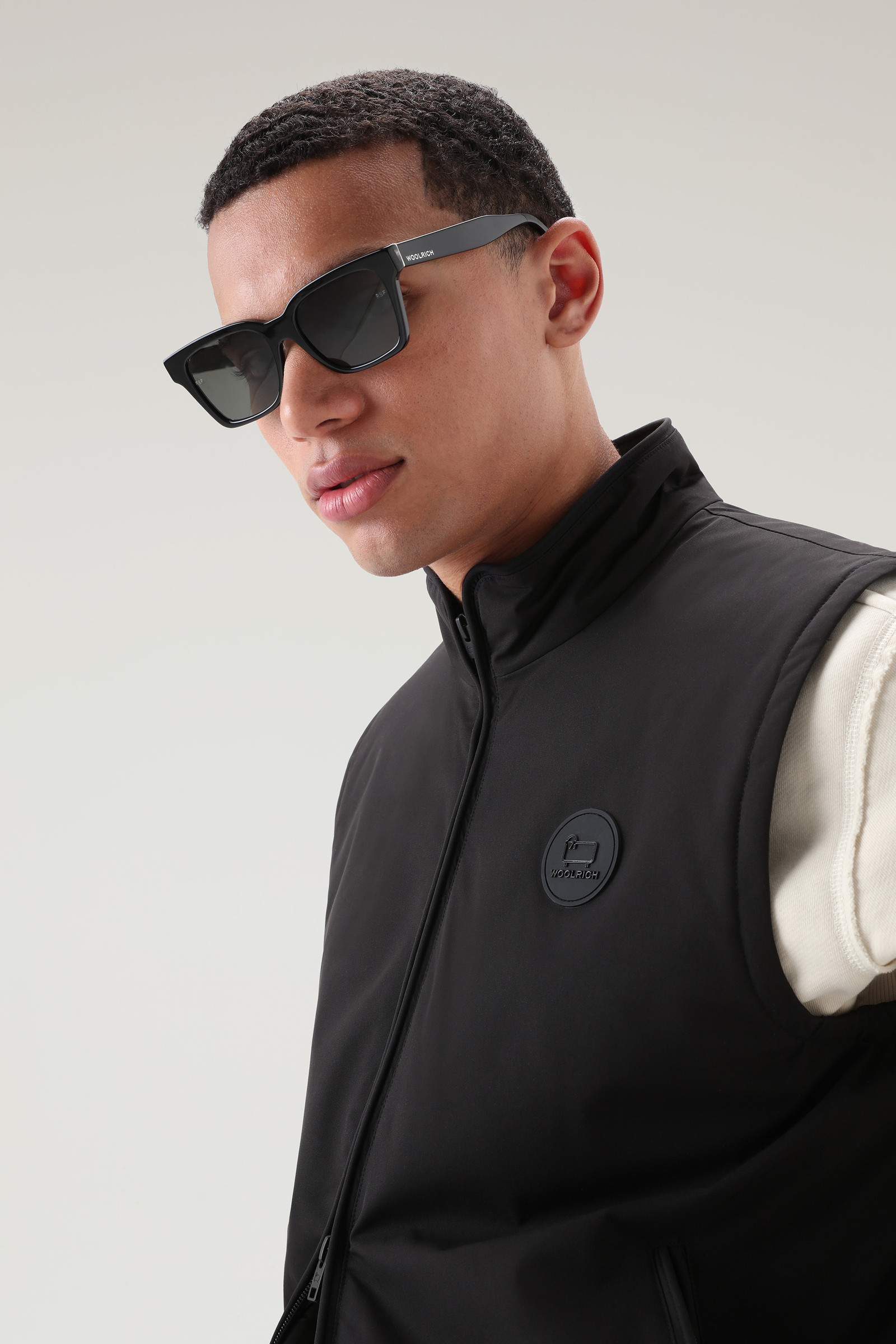 Wattierte Weste Pacific schwarz photo 4 | Woolrich