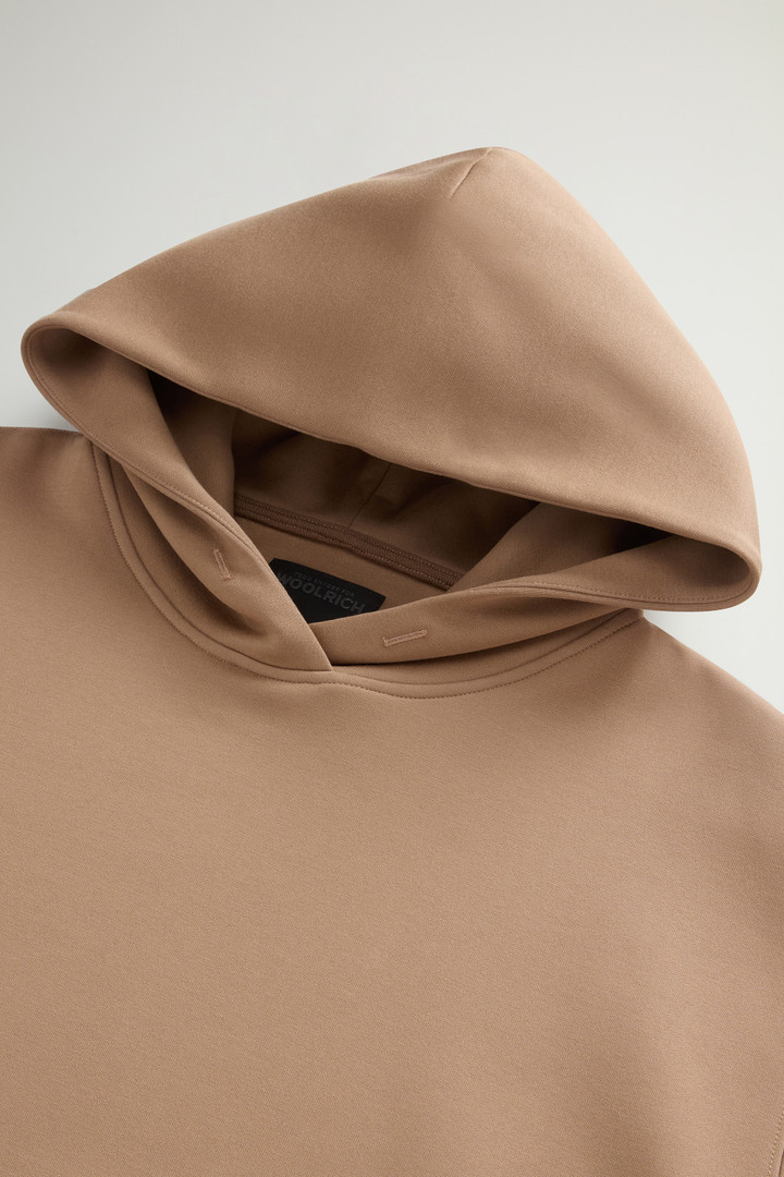 Wool-Blend Hoodie with Pouch Pocket by Todd Snyder Brown photo 6 | Woolrich