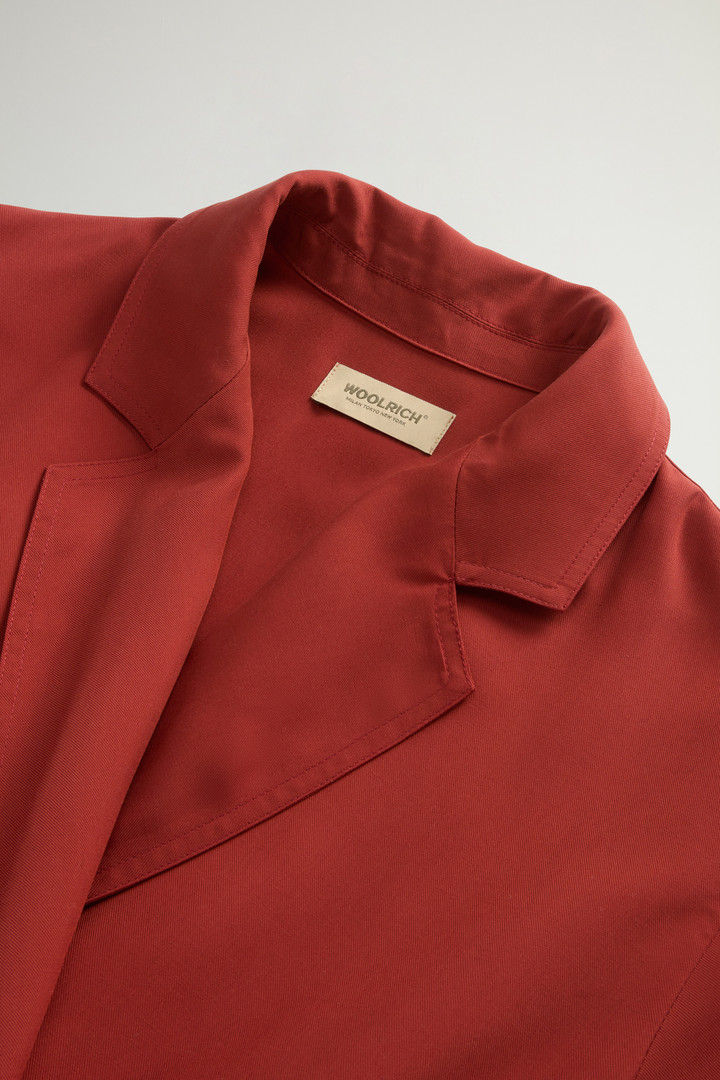 Vestito in Tencel Rosso photo 6 | Woolrich