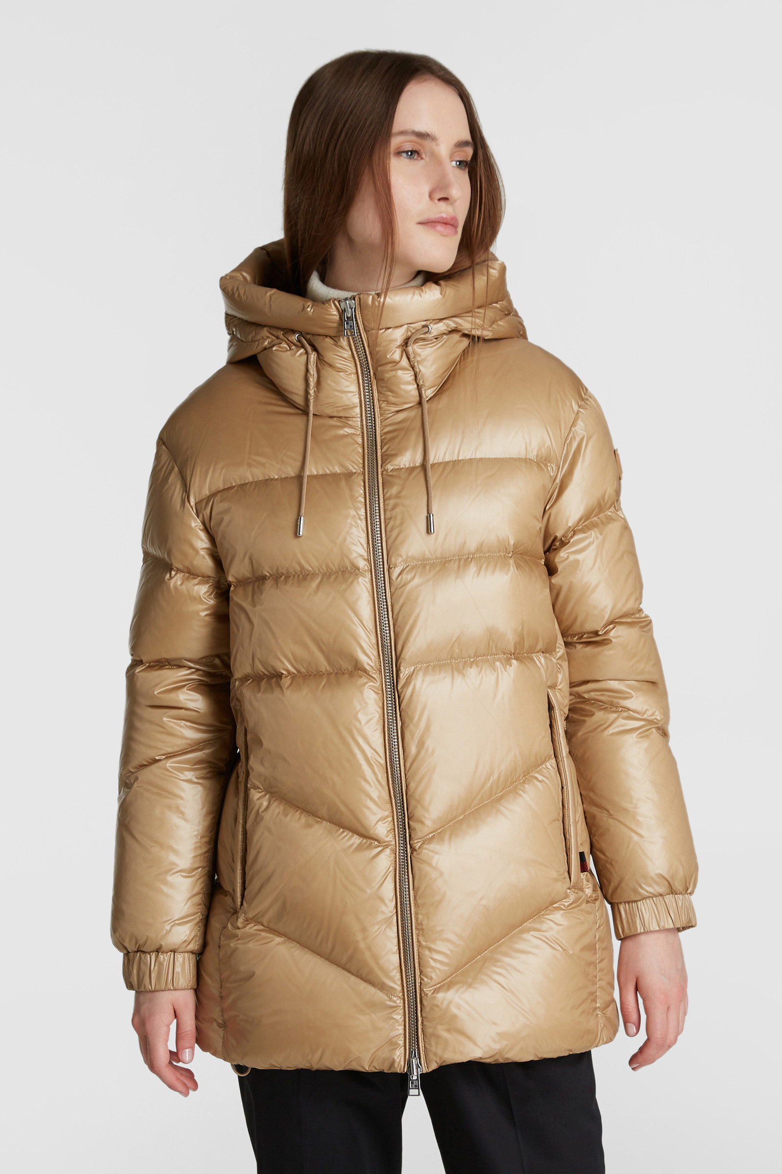 women's water resistant down coat