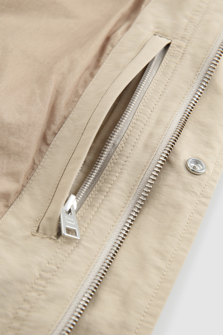 Chaqueta Cruiser Field en tejido Ramar ecológico beige photo 11 | Woolrich