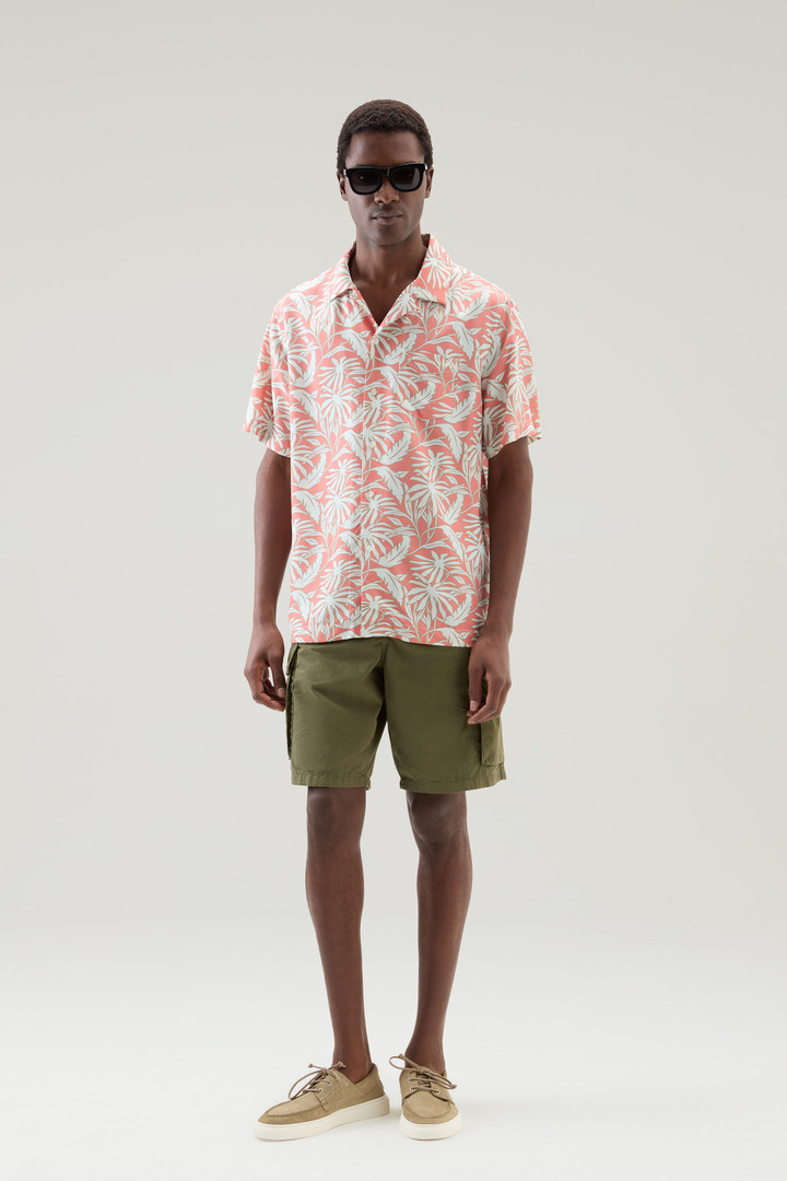 Shirt mit tropischem Print Rosa photo 2 | Woolrich