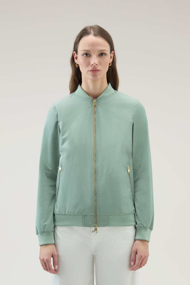 Bomber Charlotte in Urban Touch Verde photo 1 | Woolrich