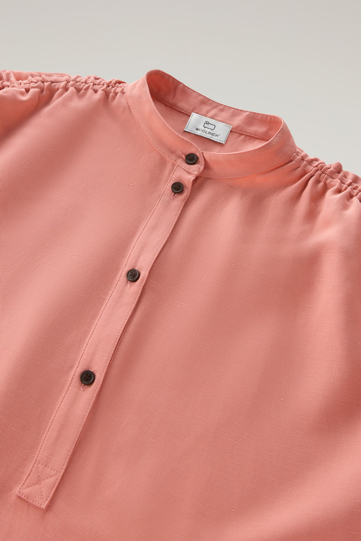 Blouse in Linen Blend Pink photo 6 | Woolrich