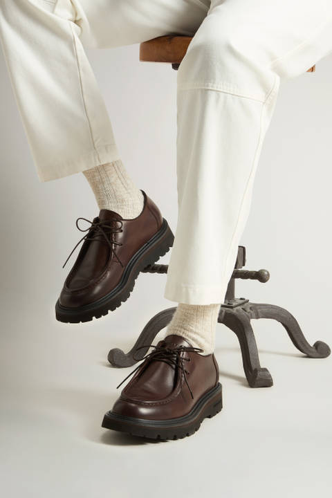 Upland Lace-Up Shoes Brown photo 2 | Woolrich