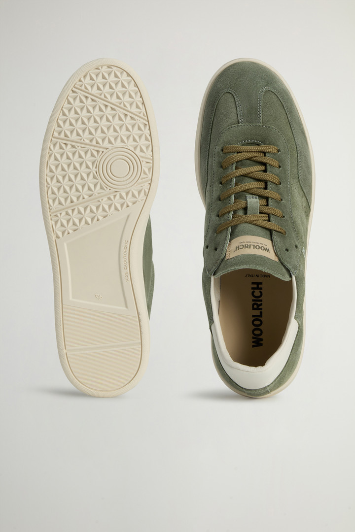 Swing Court Suede Sneakers Green photo 4 | Woolrich