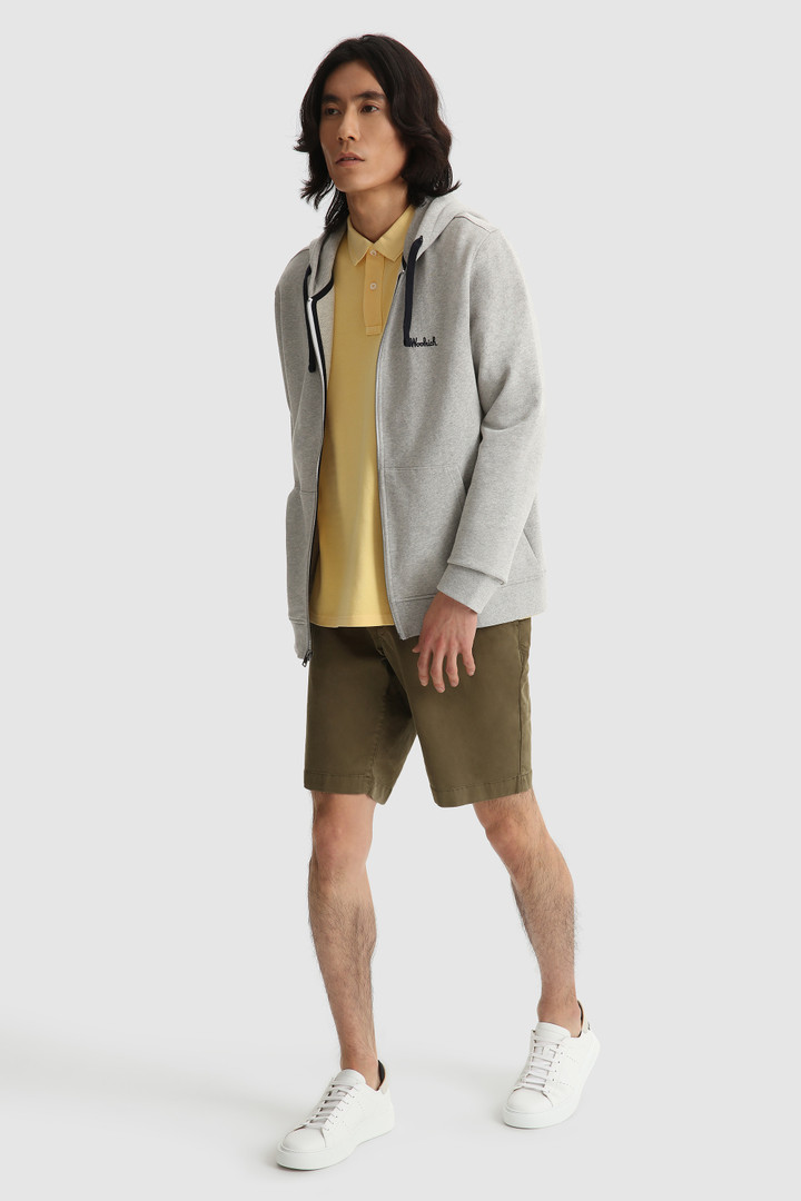 Felpa Essential full-zip con cappuccio