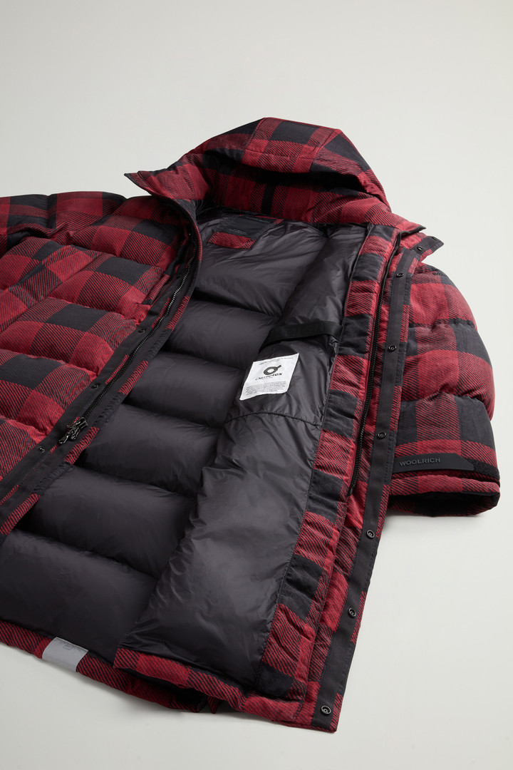 Quilted Check Parka in Olmetex Nylon by Todd Snyder Multicolor photo 12 | Woolrich