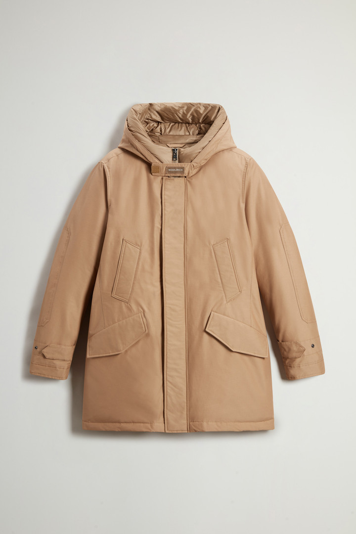 Polar Parka in Ramar Cloth with High Collar Beige photo 5 | Woolrich