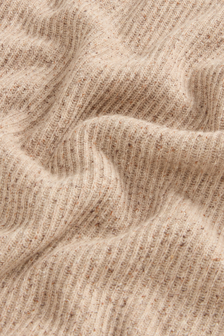 BOUTONNE CREWNECK Beige photo 6 | Woolrich