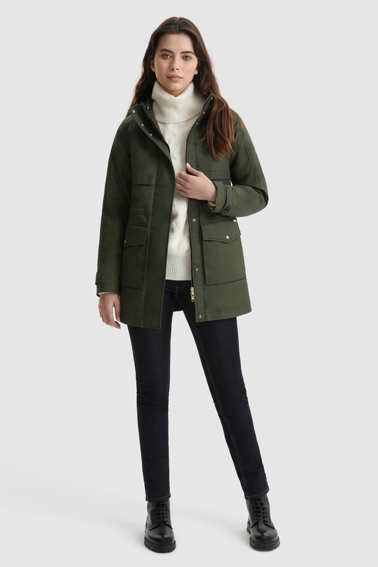 Conway Parka 2 in 1 in cotone cerato British Millerain