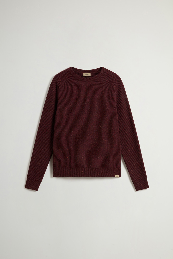 BOUTONNE CREWNECK Red photo 5 | Woolrich