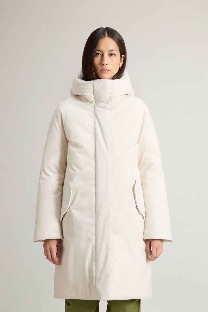 Cocoon Parka in Urban Touch Women White