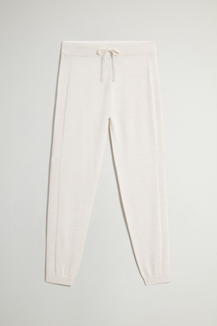 Pants in Pure Merino Wool by Todd Snyder Beige photo 4 | Woolrich