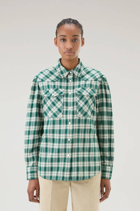 Light Flannel Check Shirt Multicolor | Woolrich