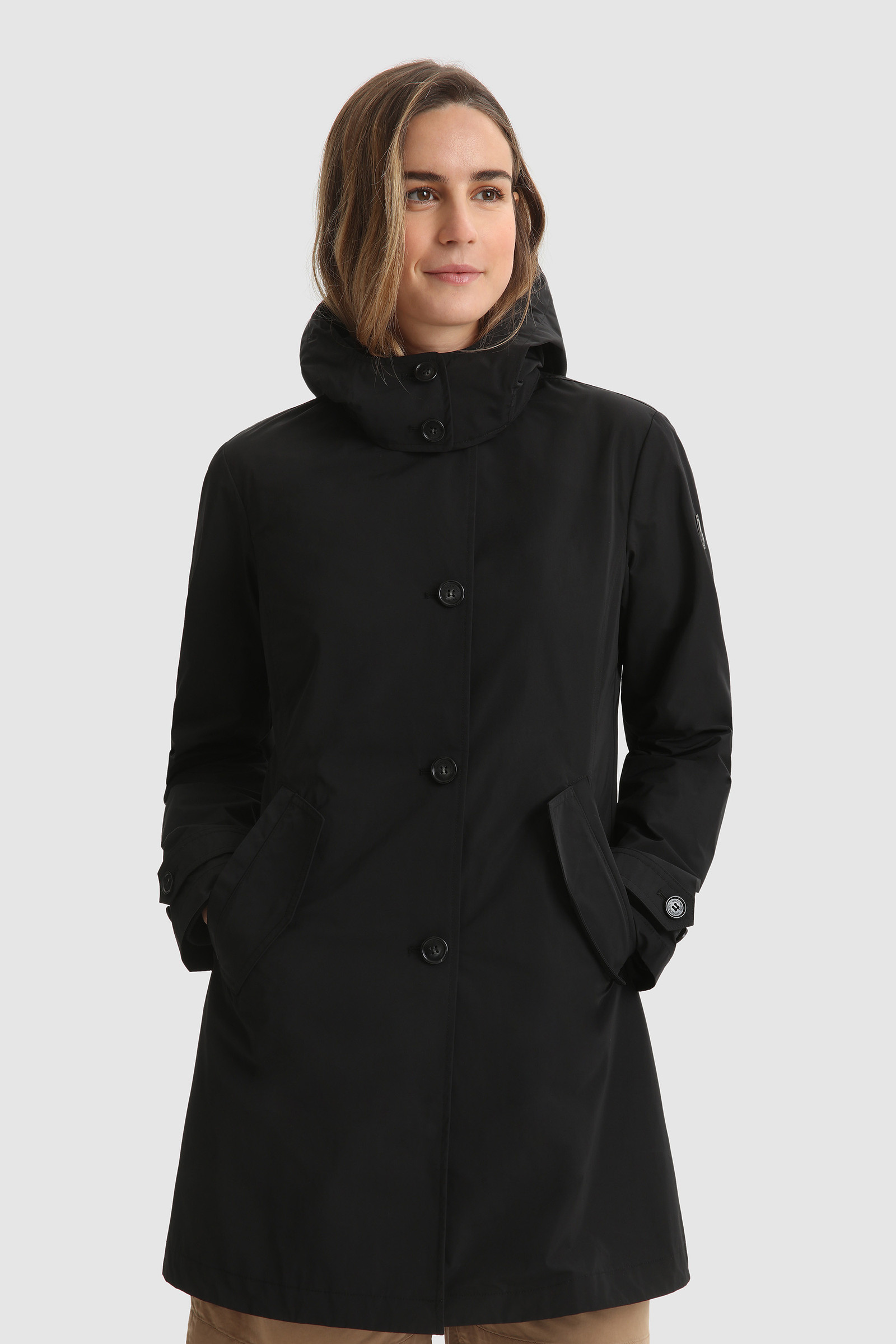Detachable hood Charlotte coat