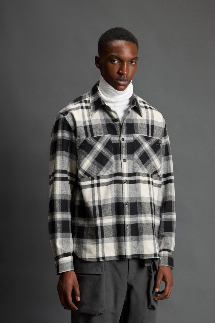 Camicia a quadri in flanella di misto cotone by Todd Snyder Multicolore photo 2 | Woolrich