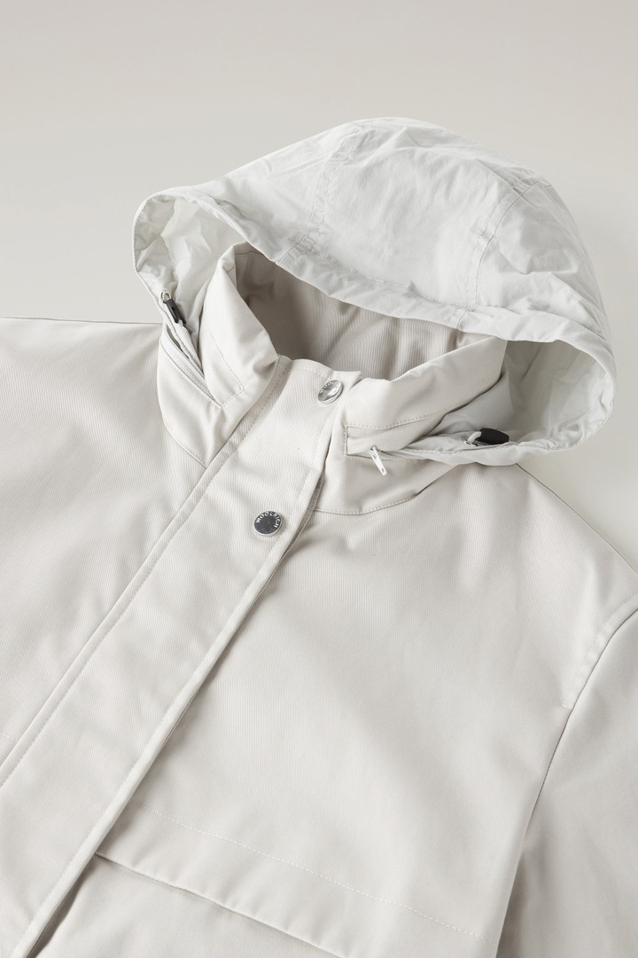 Chaqueta Havice con capucha plegable Blanco photo 7 | Woolrich