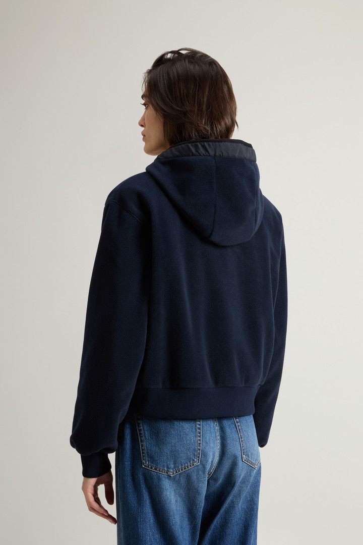 Fleece Hoodie Blue photo 3 | Woolrich