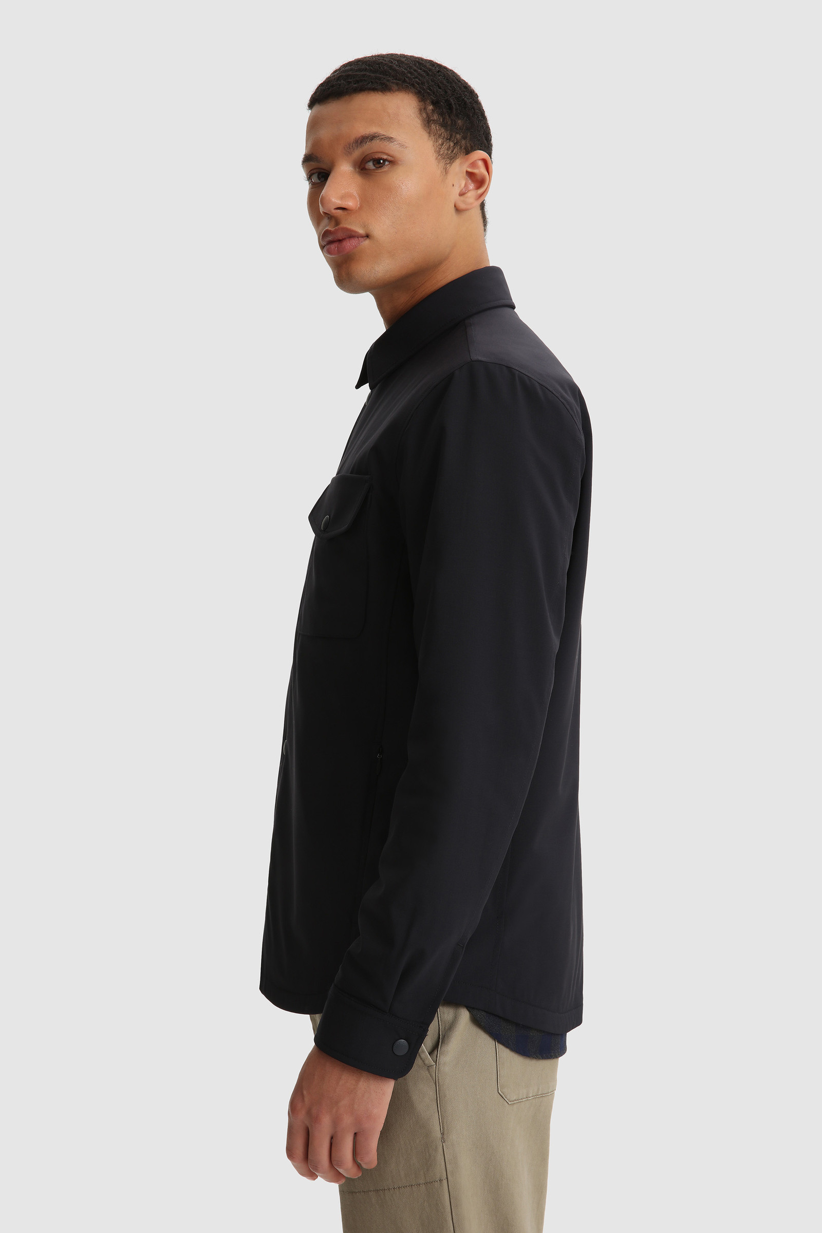 Overshirt Travel aus leichter Wollmischung