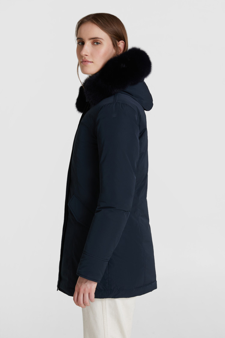 Luxury Arctic Parka with fox fur