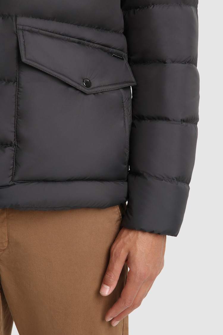 Sierra padded Jacket with removable hood - Men - Black
