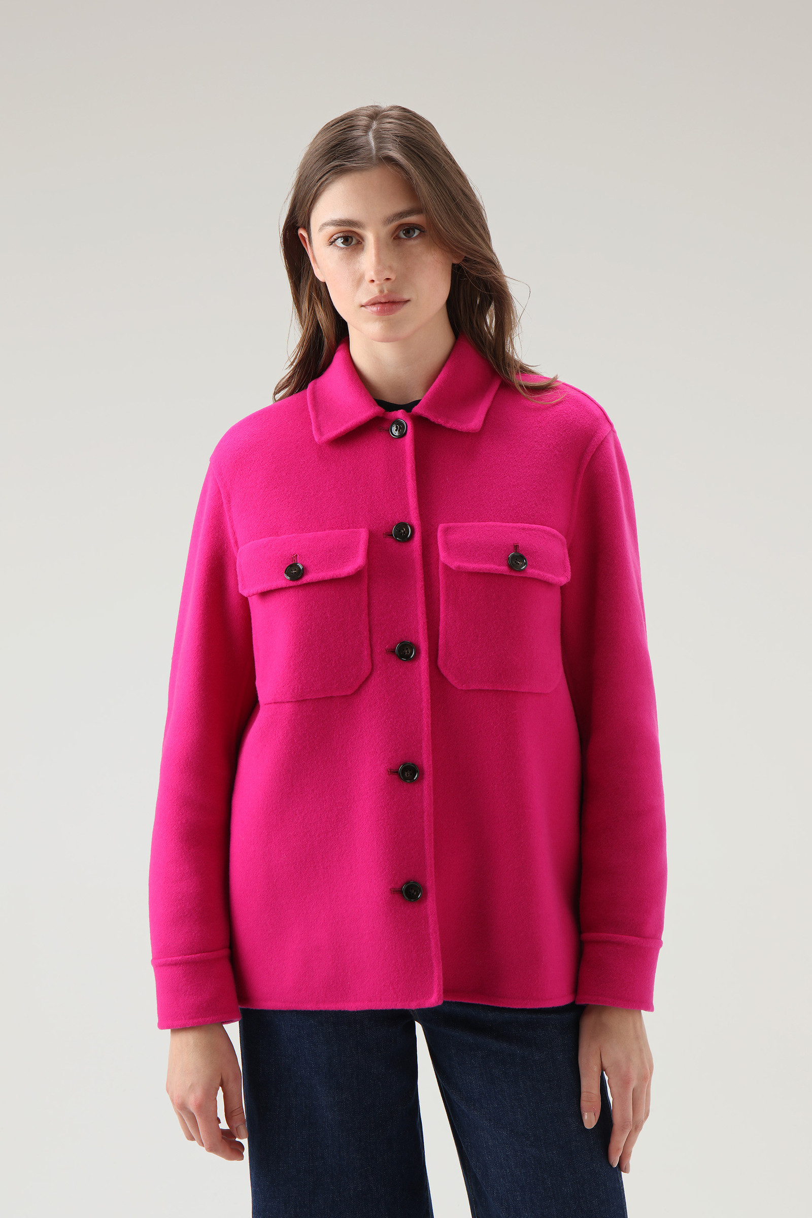 Manteco Virgin Double Wool Overshirt | Woolrich