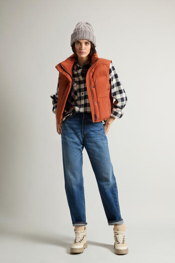 Steppweste Alsea aus Stretchnylon Braun | Woolrich