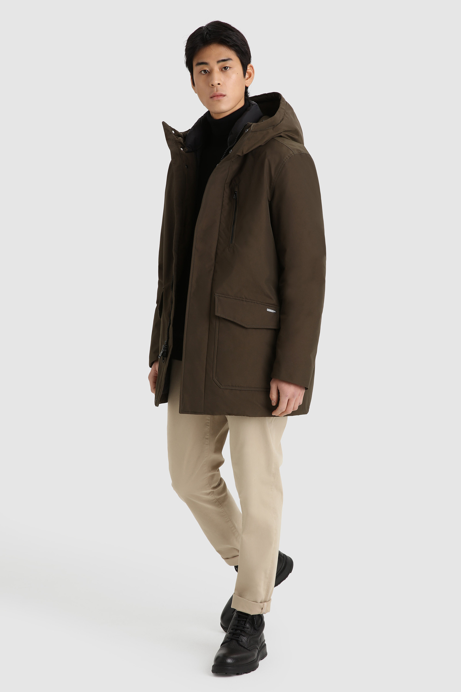 Cleveland Parka Green photo 2 | Woolrich