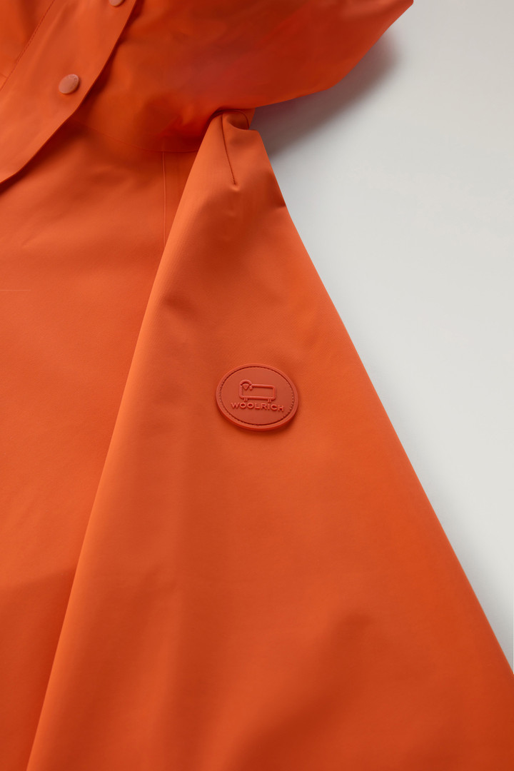 High Tech Hooded Nylon Puffer Jacket Orange photo 7 | Woolrich
