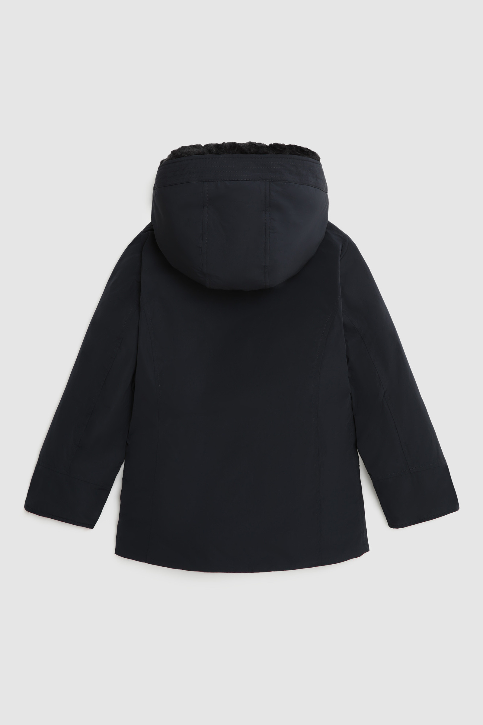 Luxury Boulder Parka da bambina con pelliccia ecologica