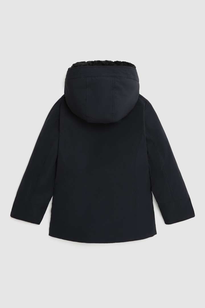 Luxury Boulder Parka da bambina con pelliccia ecologica