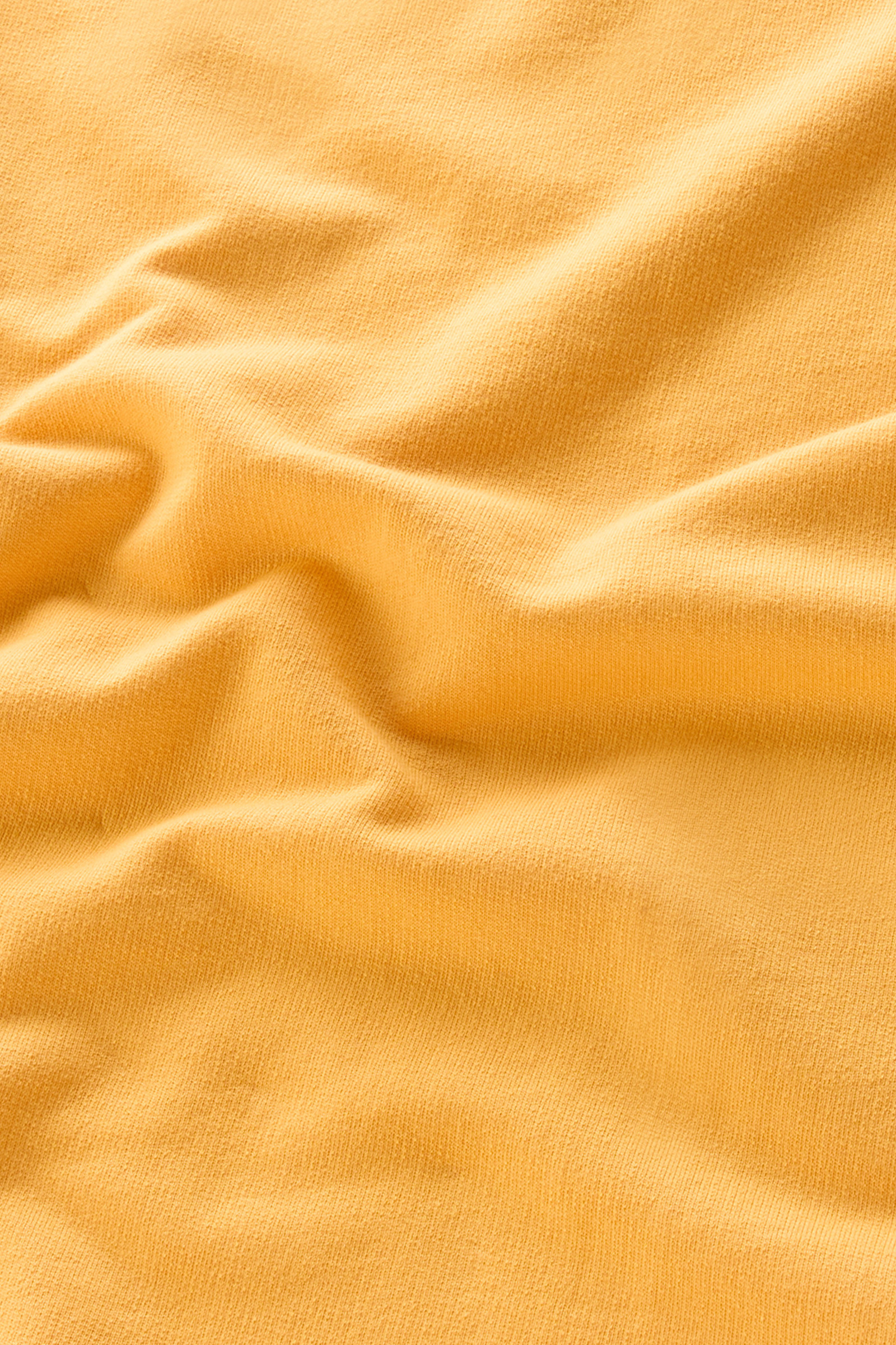 Hoodie in Pure Cotton Fleece with Zip Pocket Yellow photo 9 | Woolrich
