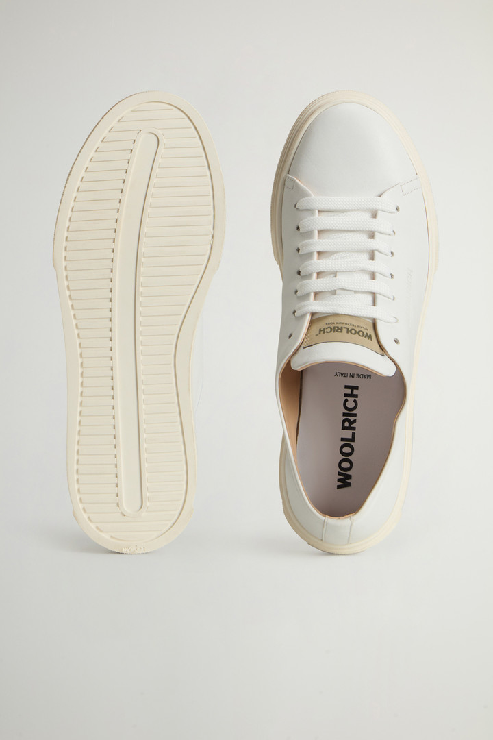 Zapatillas Cloud Court de napa Blanco photo 4 | Woolrich