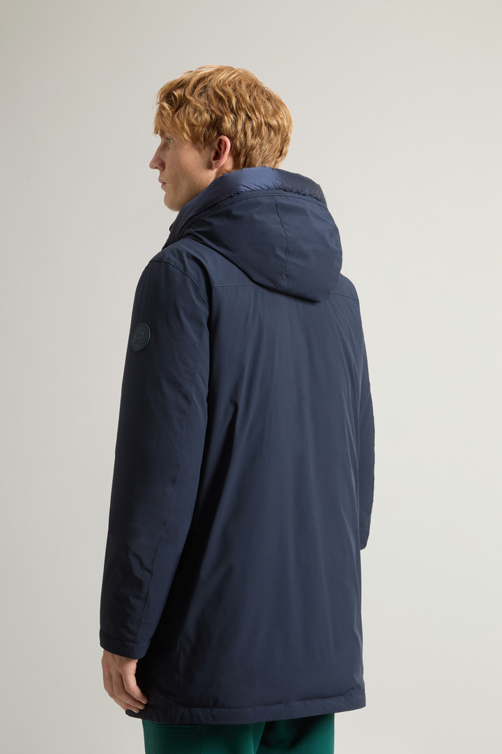 Mountain Parka in Stretch Nylon Blue photo 3 | Woolrich