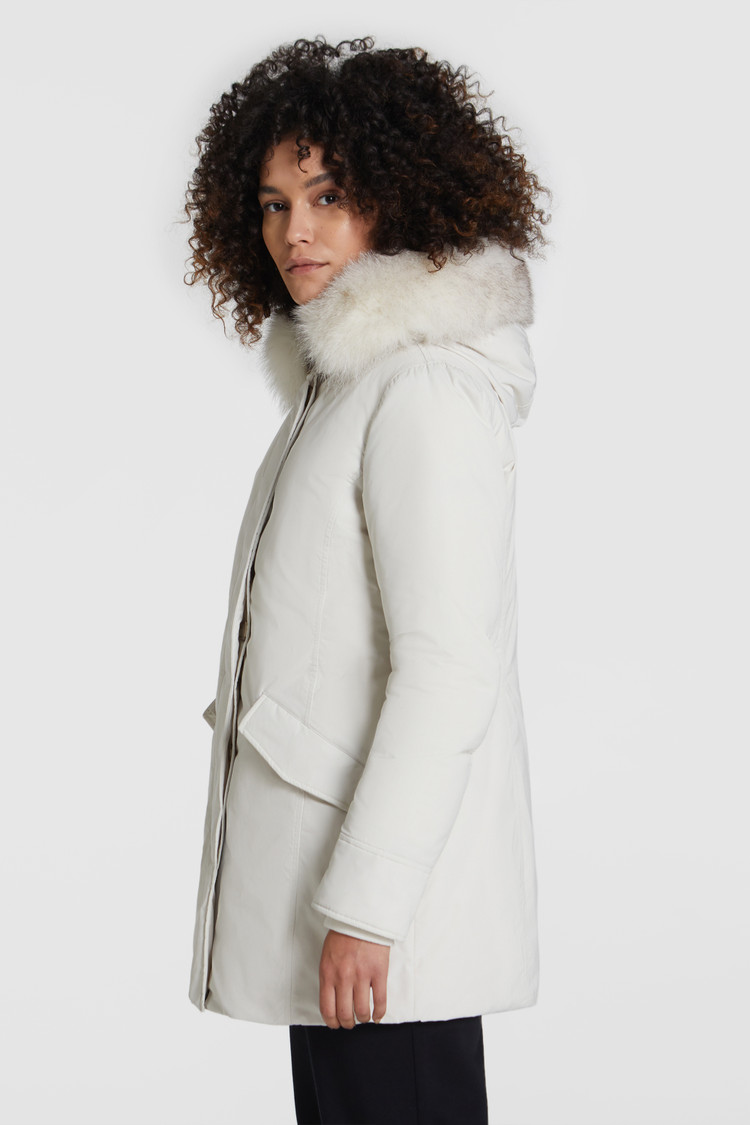 Luxury Arctic Parka with fox fur