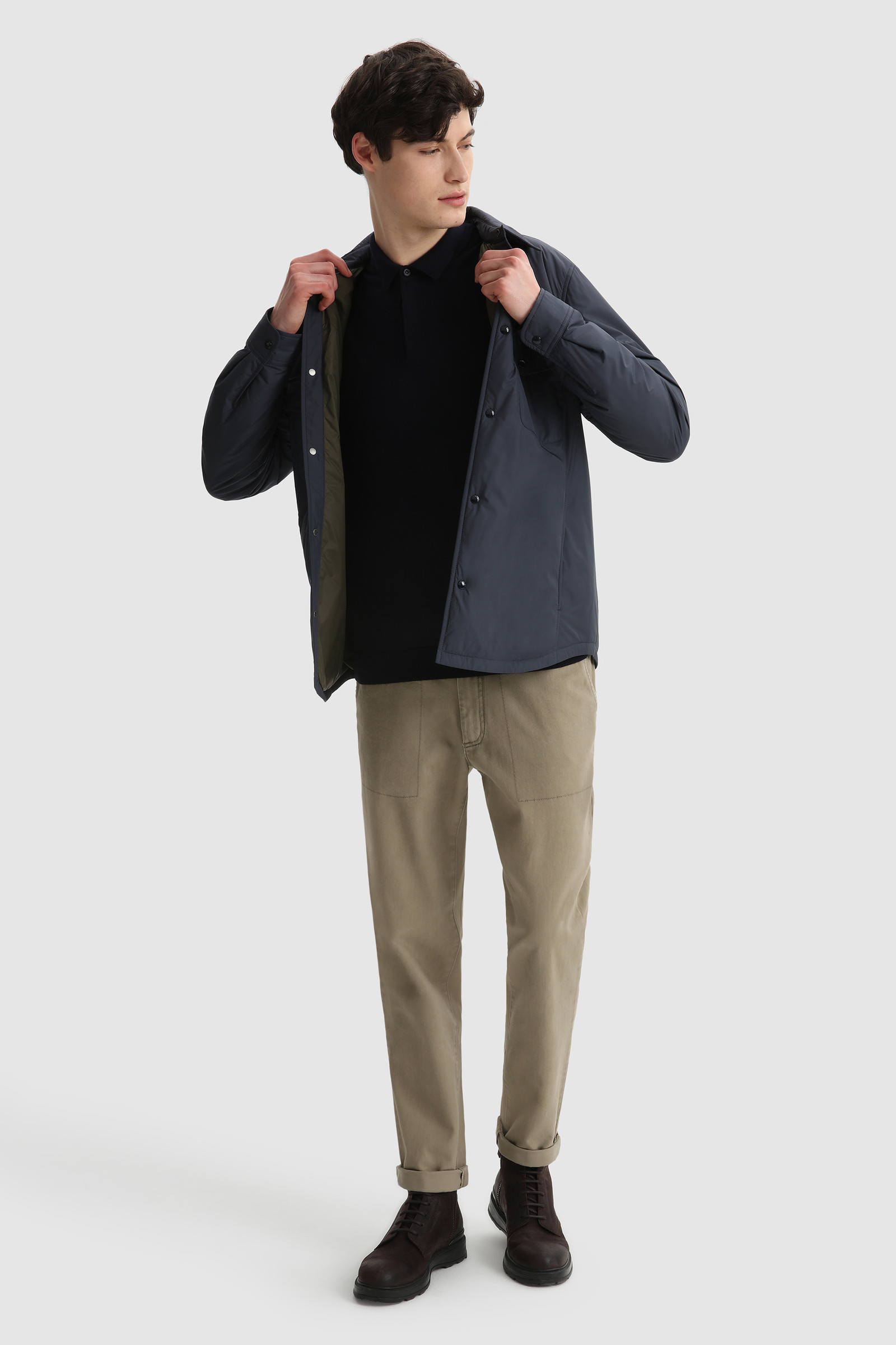 Chemise Alaskan en microfibre avec rembourrage PrimaLoft Bleu photo 2 | Woolrich