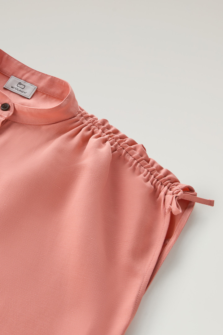 Blouse in Linen Blend Pink photo 7 | Woolrich