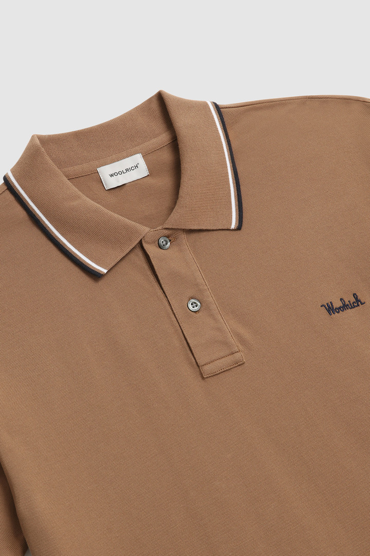 Polo Monterey de piqué de algodón